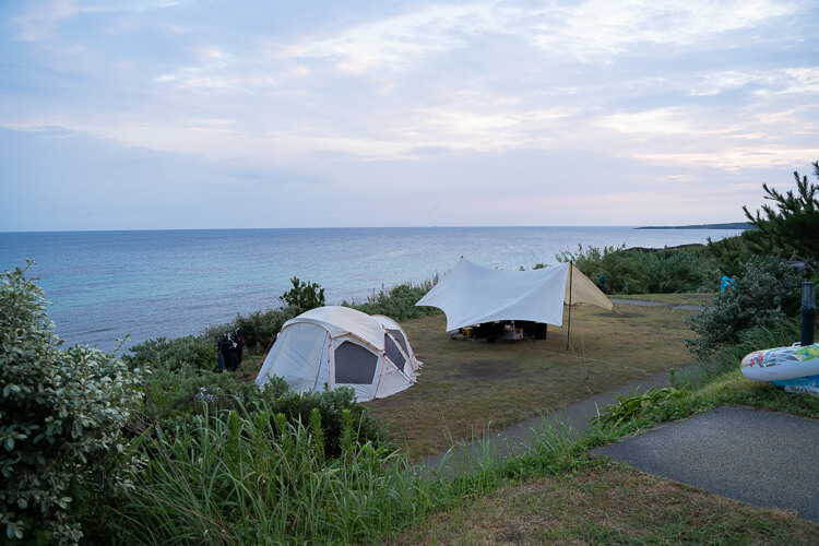 角島　キャンプ場